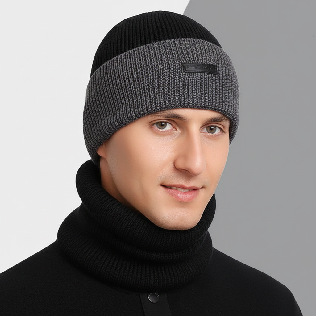 Wollmütze Mit Passender Schal - WarmCombo