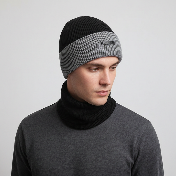 Wollmütze Mit Passender Schal - WarmCombo