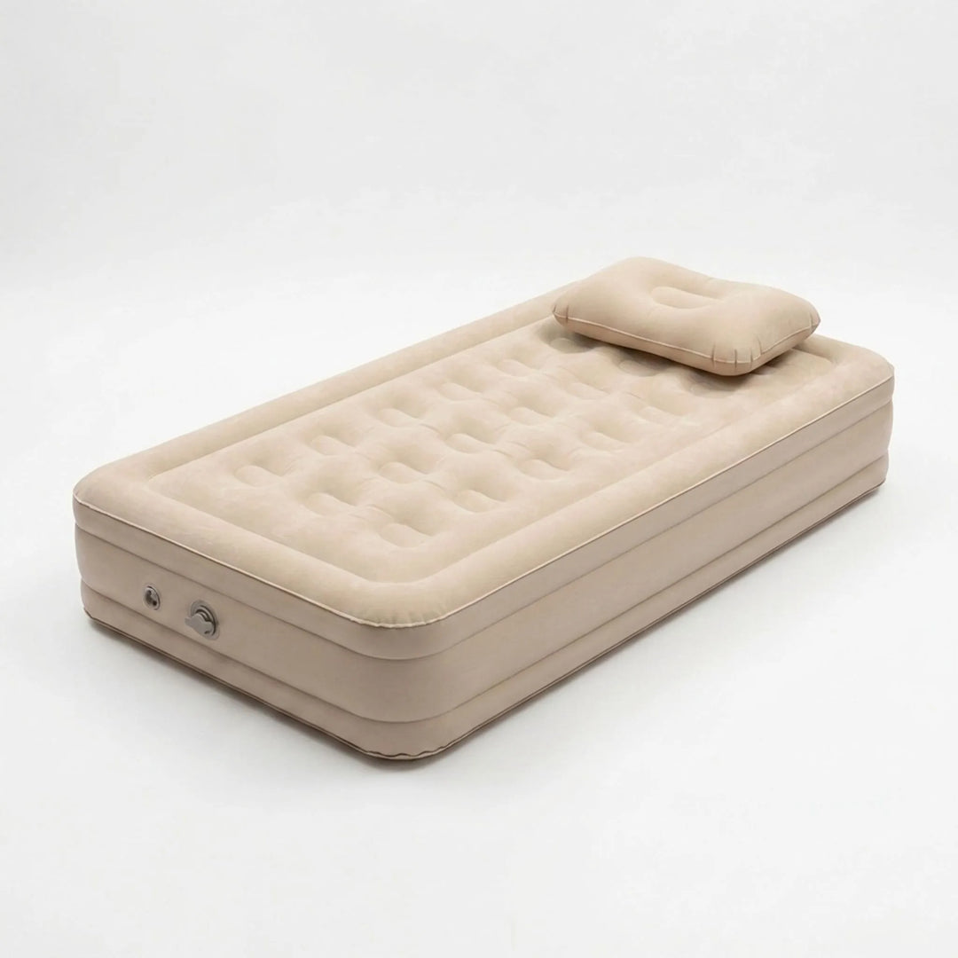 Wysoki Materac Turystyczny Dmuchany - Cushiva