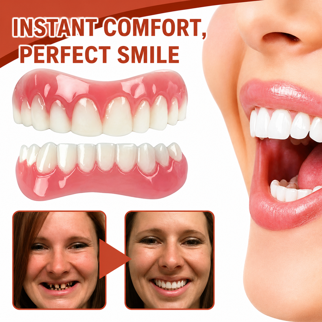 Denture Comfort Cushions | Soft Silicone Padding | Non-Slip Fit 1