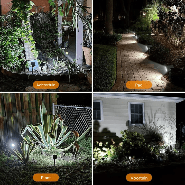 Stylish Waterproof Solar Garden Light 13
