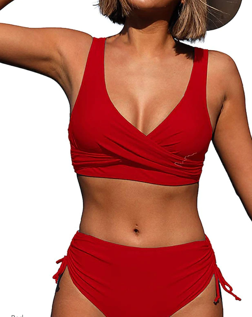 Zweiteiliges High Waist Bikini Set - Marissa