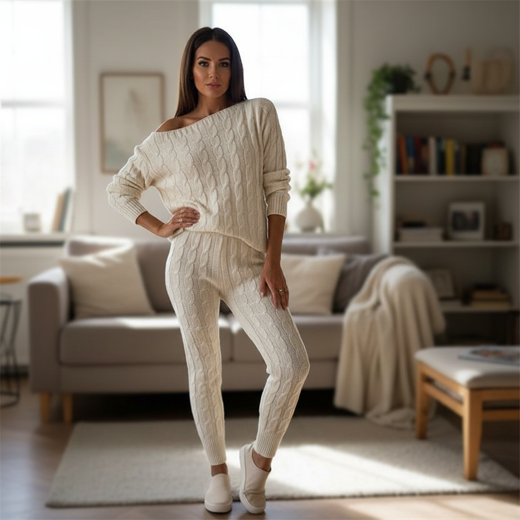 Zweiteiliges Strickset - Paulina