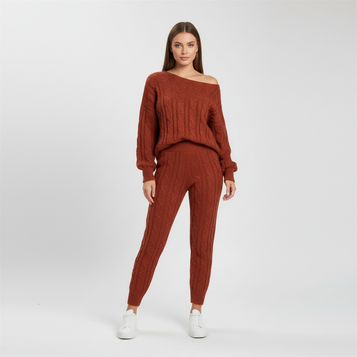 Zweiteiliges Strickset - Paulina