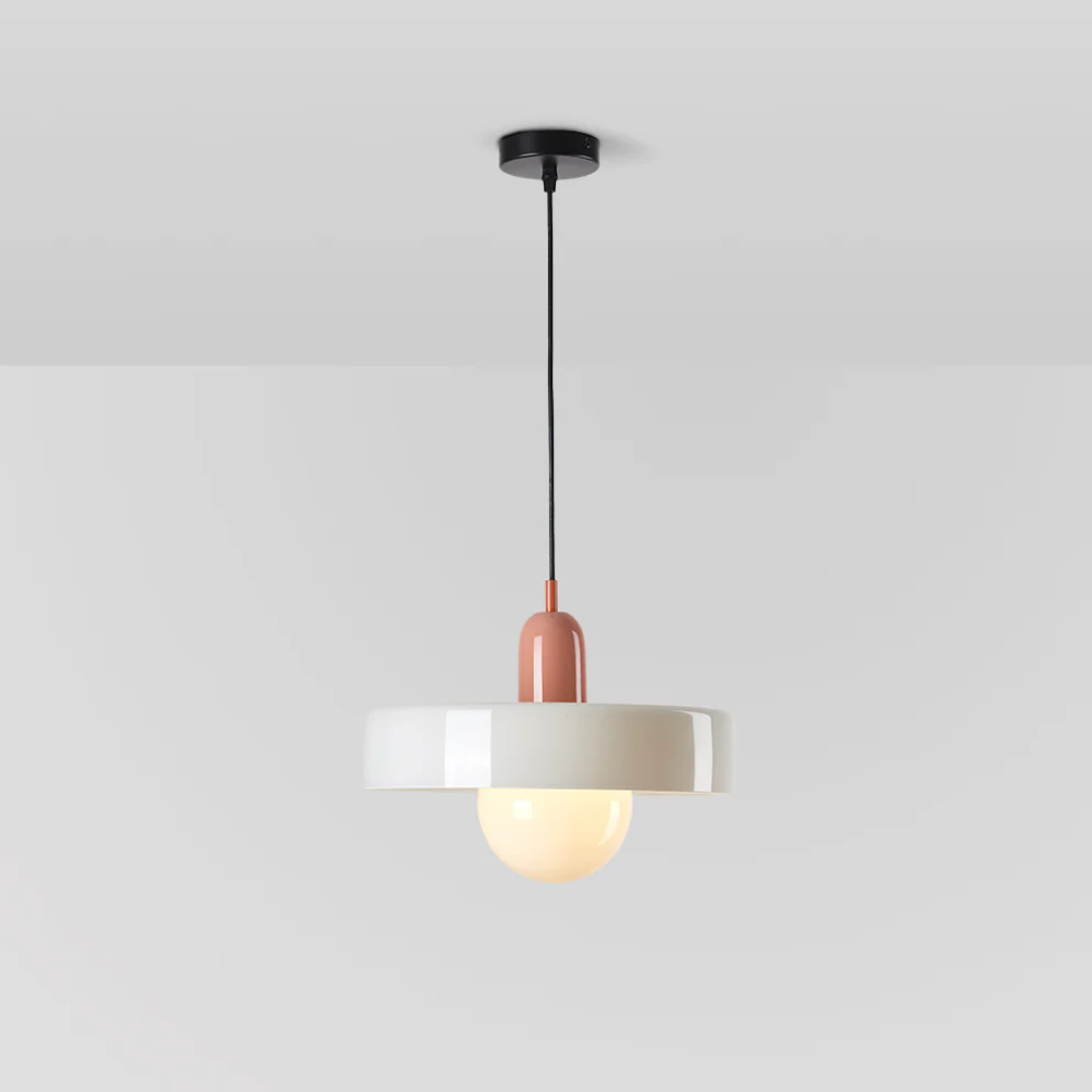 AA NOT AVAIALBLE Design LED Lampa wisząca - GloboLuxe-kremowo-pomarańczowy-25 cm-Trend Polska