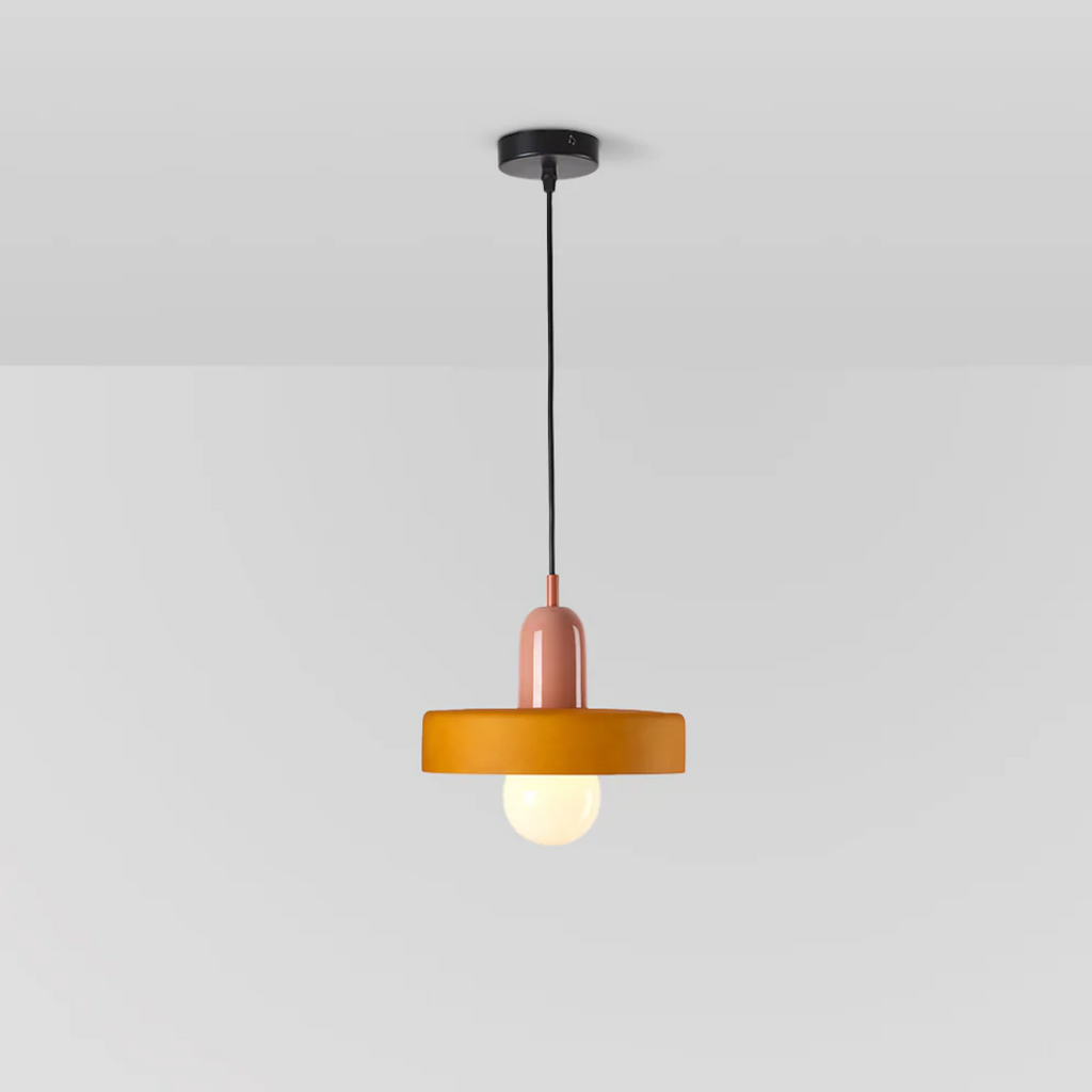 AA NOT AVAIALBLE Design LED Lampa wisząca - GloboLuxe-kremowo-pomarańczowy-25 cm-Trend Polska