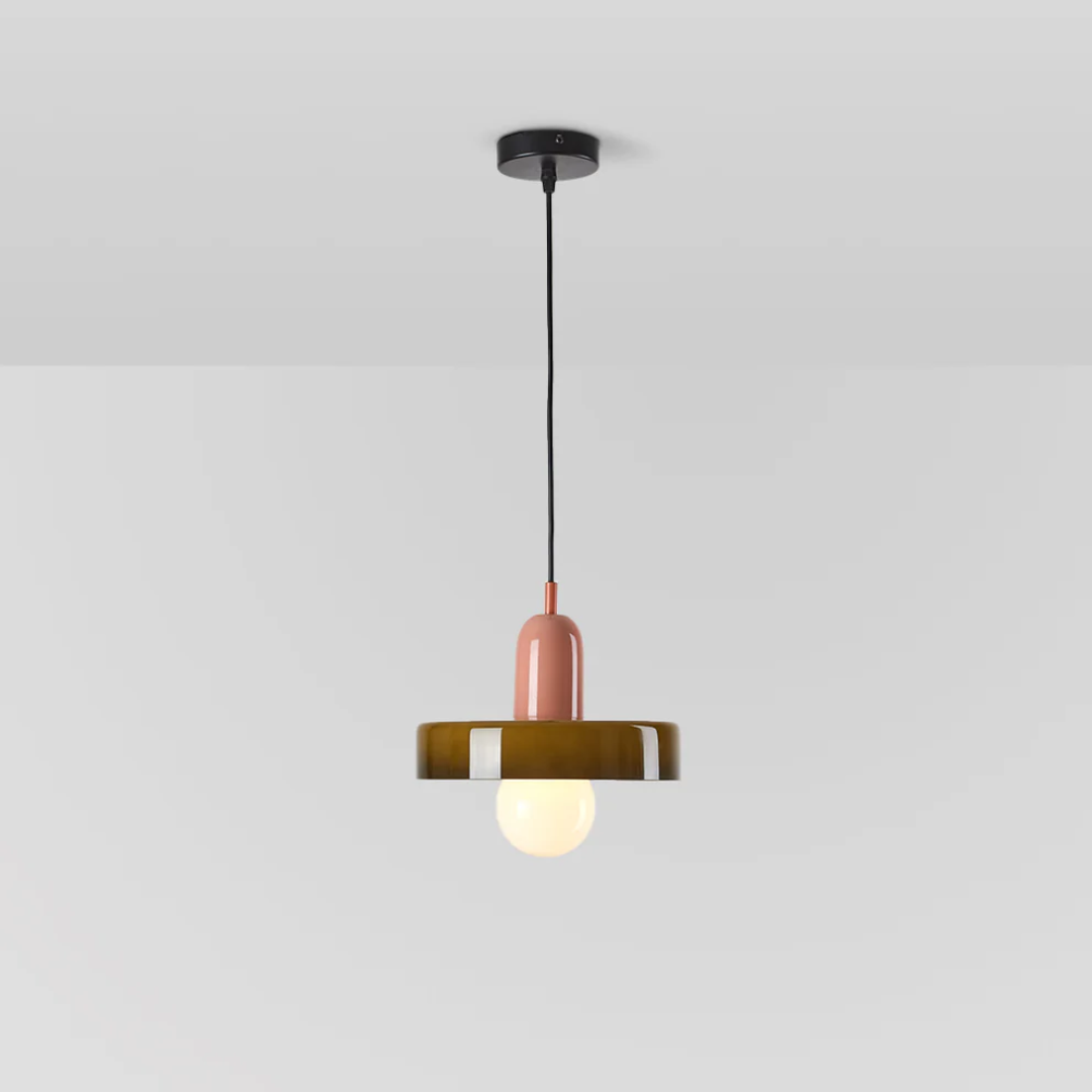 AA NOT AVAIALBLE Design LED Lampa wisząca - GloboLuxe-kremowo-pomarańczowy-25 cm-Trend Polska