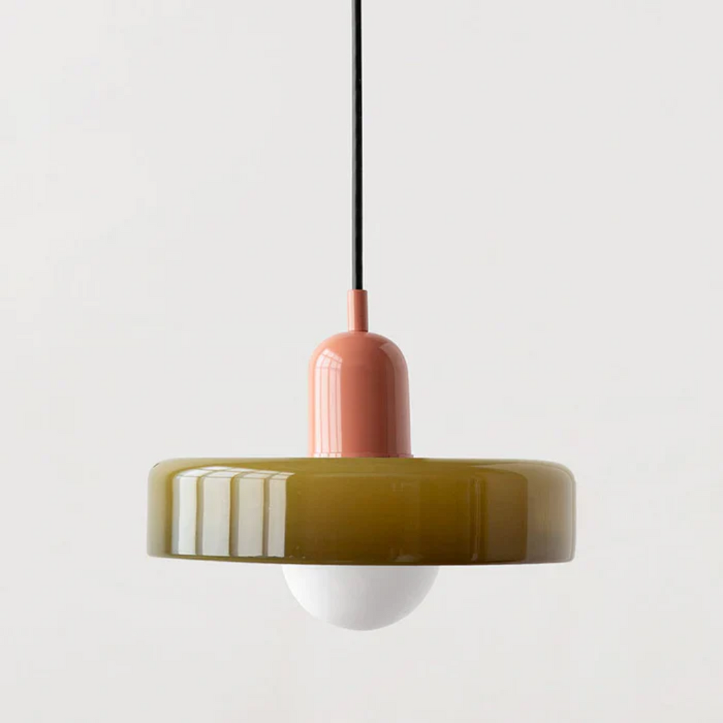 AA NOT AVAIALBLE Design LED Lampa wisząca - GloboLuxe-kremowo-pomarańczowy-25 cm-Trend Polska