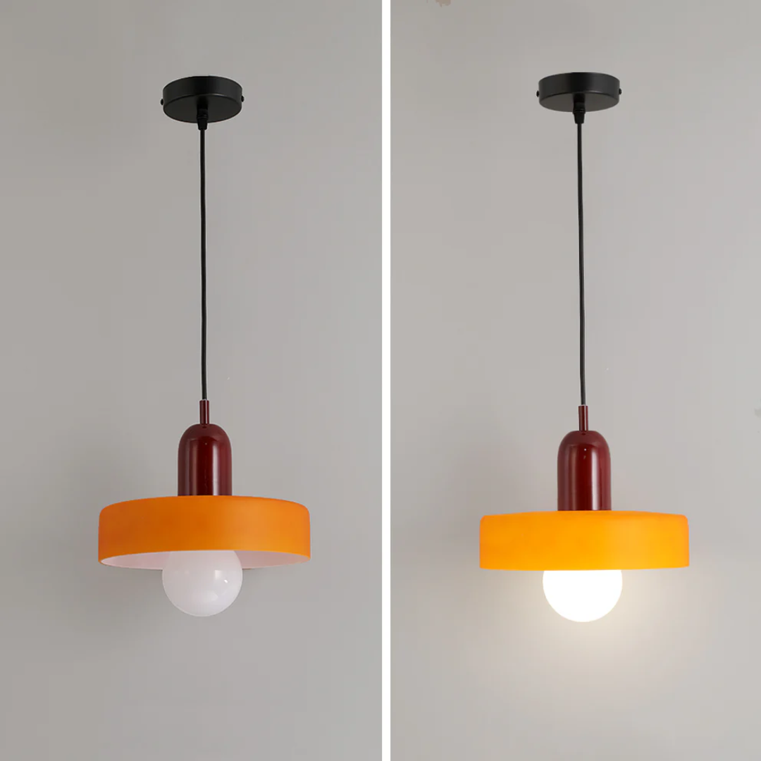AA NOT AVAIALBLE Design LED Lampa wisząca - GloboLuxe-kremowo-pomarańczowy-25 cm-Trend Polska