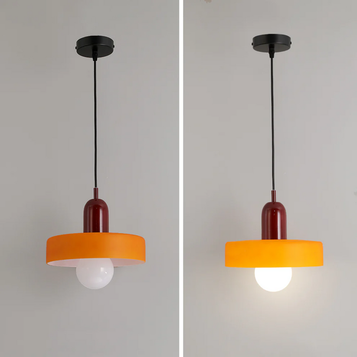 AA NOT AVAIALBLE Design LED Lampa wisząca - GloboLuxe-kremowo-pomarańczowy-25 cm-Trend Polska