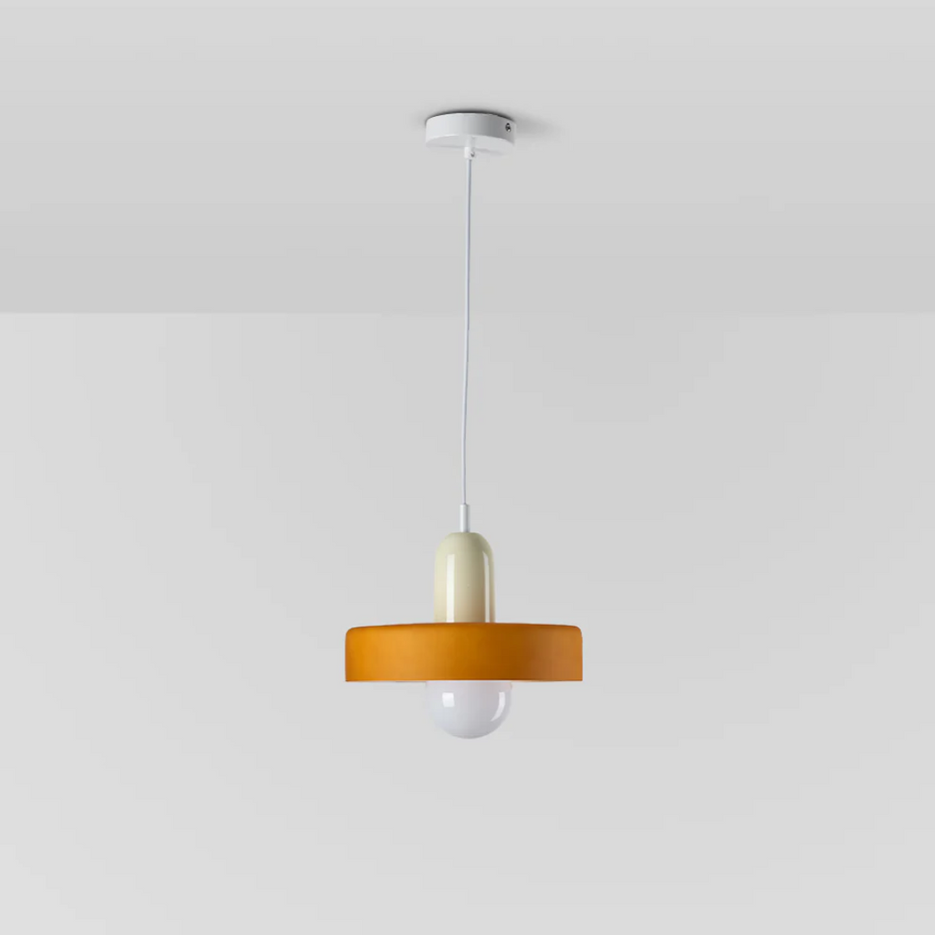 AA NOT AVAIALBLE Design LED Lampa wisząca - GloboLuxe-kremowo-pomarańczowy-25 cm-Trend Polska