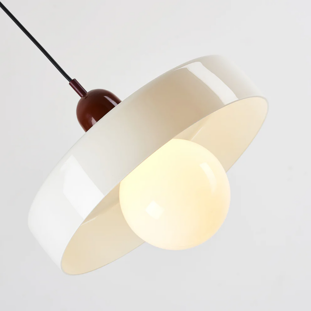 AA NOT AVAIALBLE Design LED Lampa wisząca - GloboLuxe-kremowo-pomarańczowy-25 cm-Trend Polska