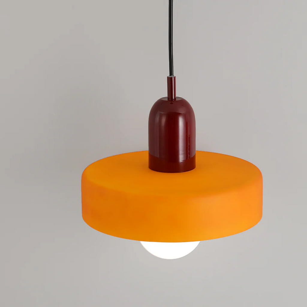 AA NOT AVAIALBLE Design LED Lampa wisząca - GloboLuxe-kremowo-pomarańczowy-25 cm-Trend Polska