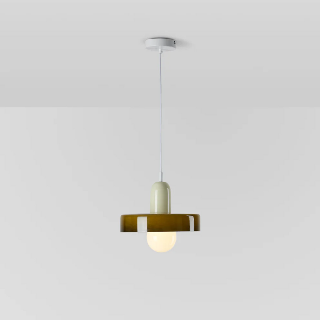 AA NOT AVAIALBLE Design LED Lampa wisząca - GloboLuxe-kremowo-pomarańczowy-25 cm-Trend Polska