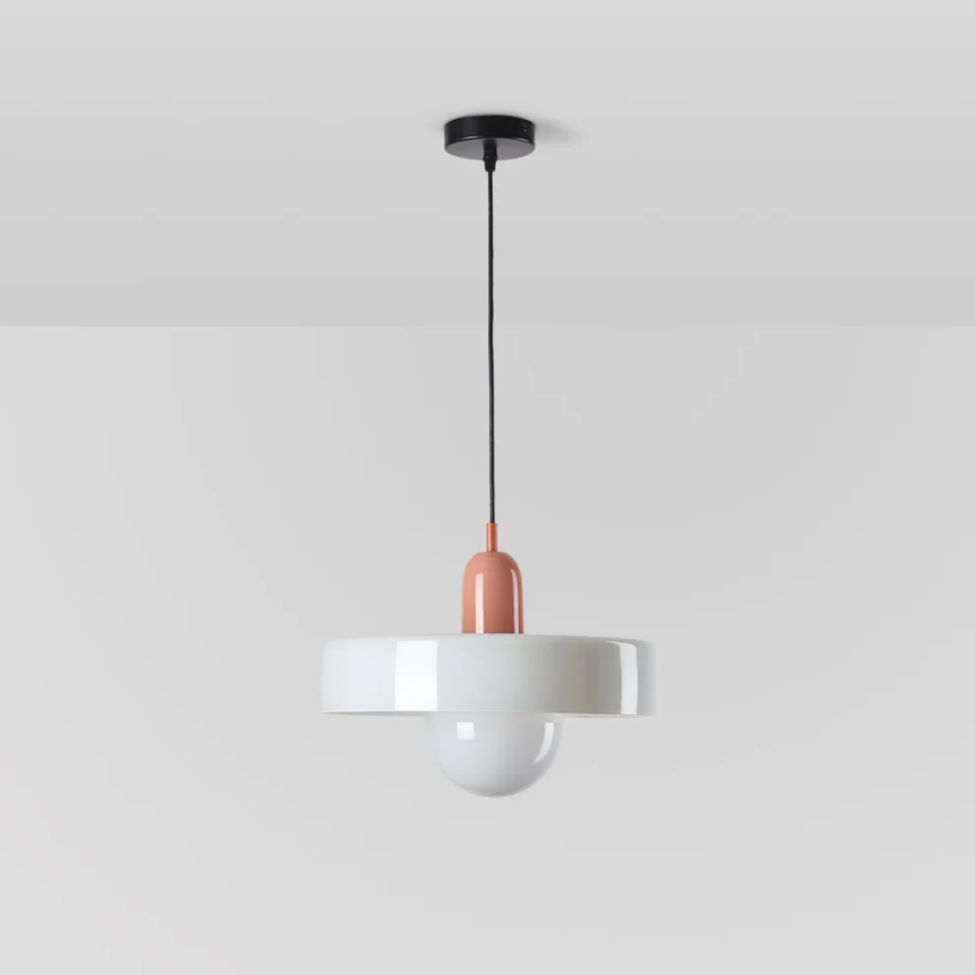 AA NOT AVAIALBLE Design LED Lampa wisząca - GloboLuxe-kremowo-pomarańczowy-25 cm-Trend Polska