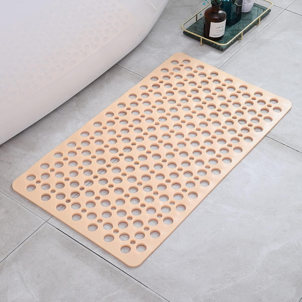AA OUT OF STOCK Antypoślizgowa i antybakteryjna mata prysznicowa – GripGuard-Beżowy-S (35x67CM)-Trend Polska
