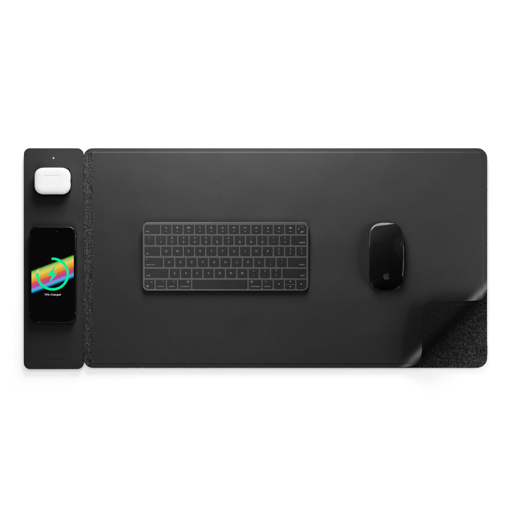 AA OUT OF STOCK Bezprzewodowa Ładowalna Podkładka Biurkowa - ChargePad Flex-Czarny-Trend Polska
