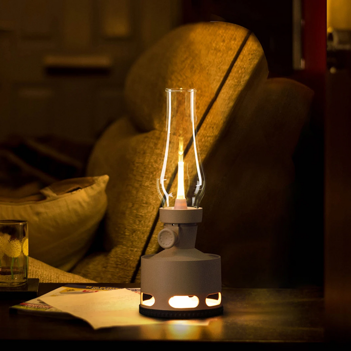AA OUT OF STOCK Ładowana vintage lampa LED - LumaLantern-Zielony-Trend Polska