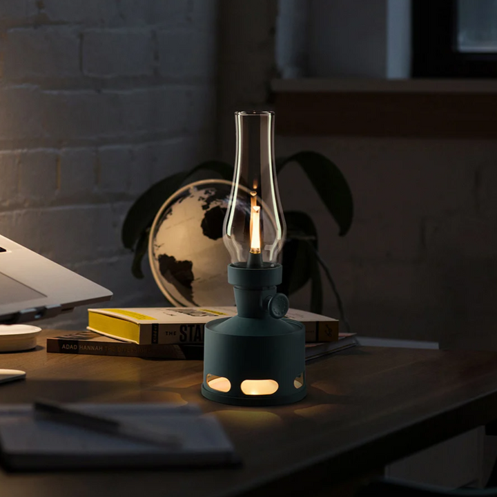 AA OUT OF STOCK Ładowana vintage lampa LED - LumaLantern-Zielony-Trend Polska
