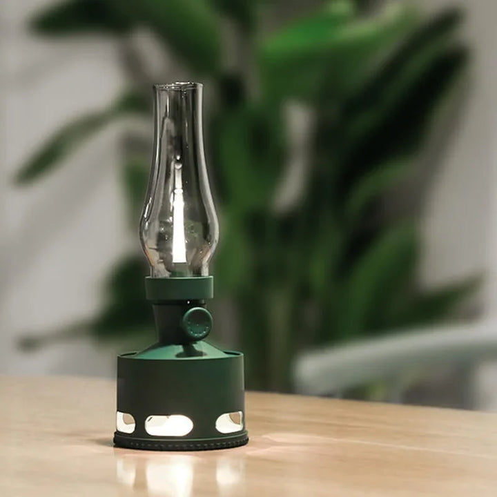 AA OUT OF STOCK Ładowana vintage lampa LED - LumaLantern-Zielony-Trend Polska