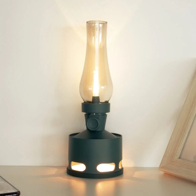 AA OUT OF STOCK Ładowana vintage lampa LED - LumaLantern-Zielony-Trend Polska