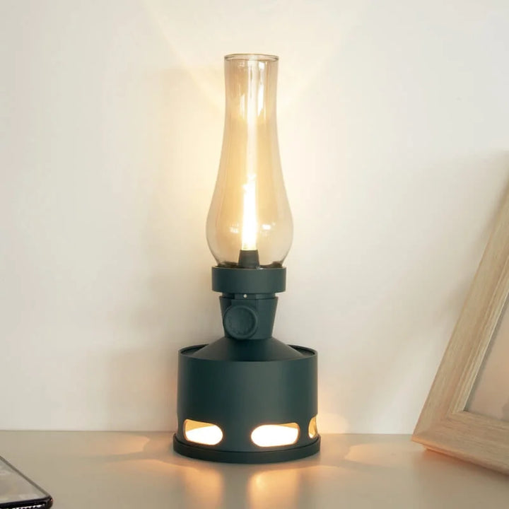 AA OUT OF STOCK Ładowana vintage lampa LED - LumaLantern-Zielony-Trend Polska