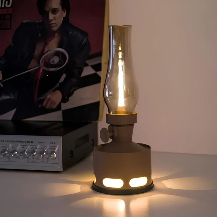 AA OUT OF STOCK Ładowana vintage lampa LED - LumaLantern-Zielony-Trend Polska