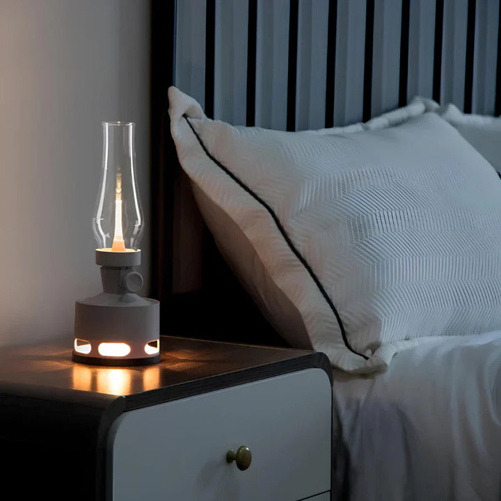 AA OUT OF STOCK Ładowana vintage lampa LED - LumaLantern-Zielony-Trend Polska