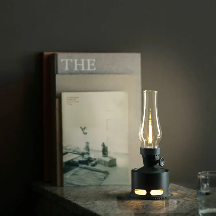 AA OUT OF STOCK Ładowana vintage lampa LED - LumaLantern-Zielony-Trend Polska