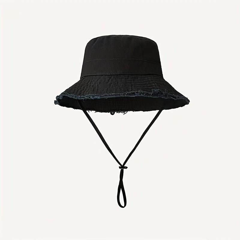 AA OUT OF STOCK Letni kapelusz bucket – Noa-Czarny-Trend Polska