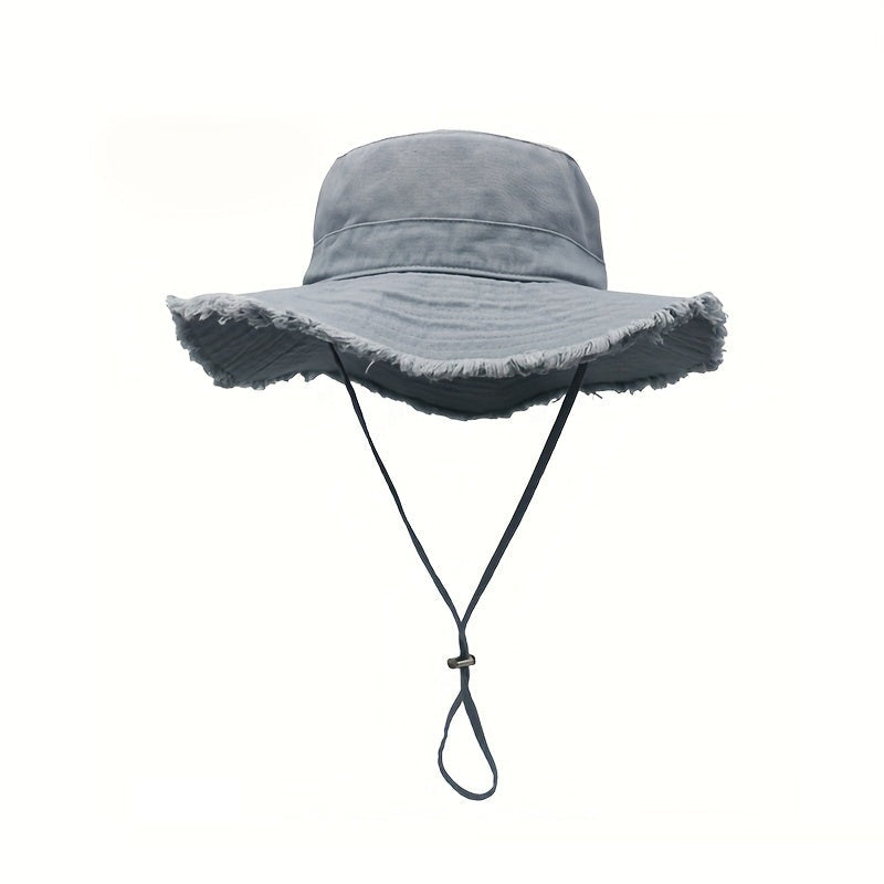 AA OUT OF STOCK Letni kapelusz bucket – Noa-Szary-Trend Polska