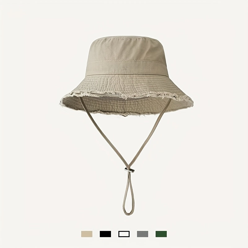 AA OUT OF STOCK Letni kapelusz bucket – Noa-Khaki-Trend Polska