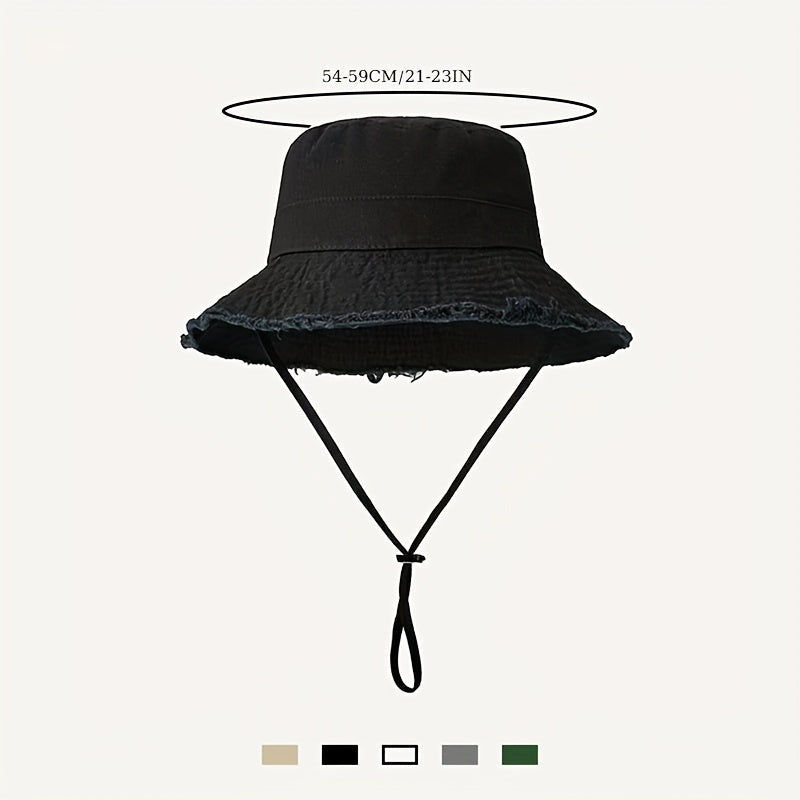AA OUT OF STOCK Letni kapelusz bucket – Noa-Khaki-Trend Polska