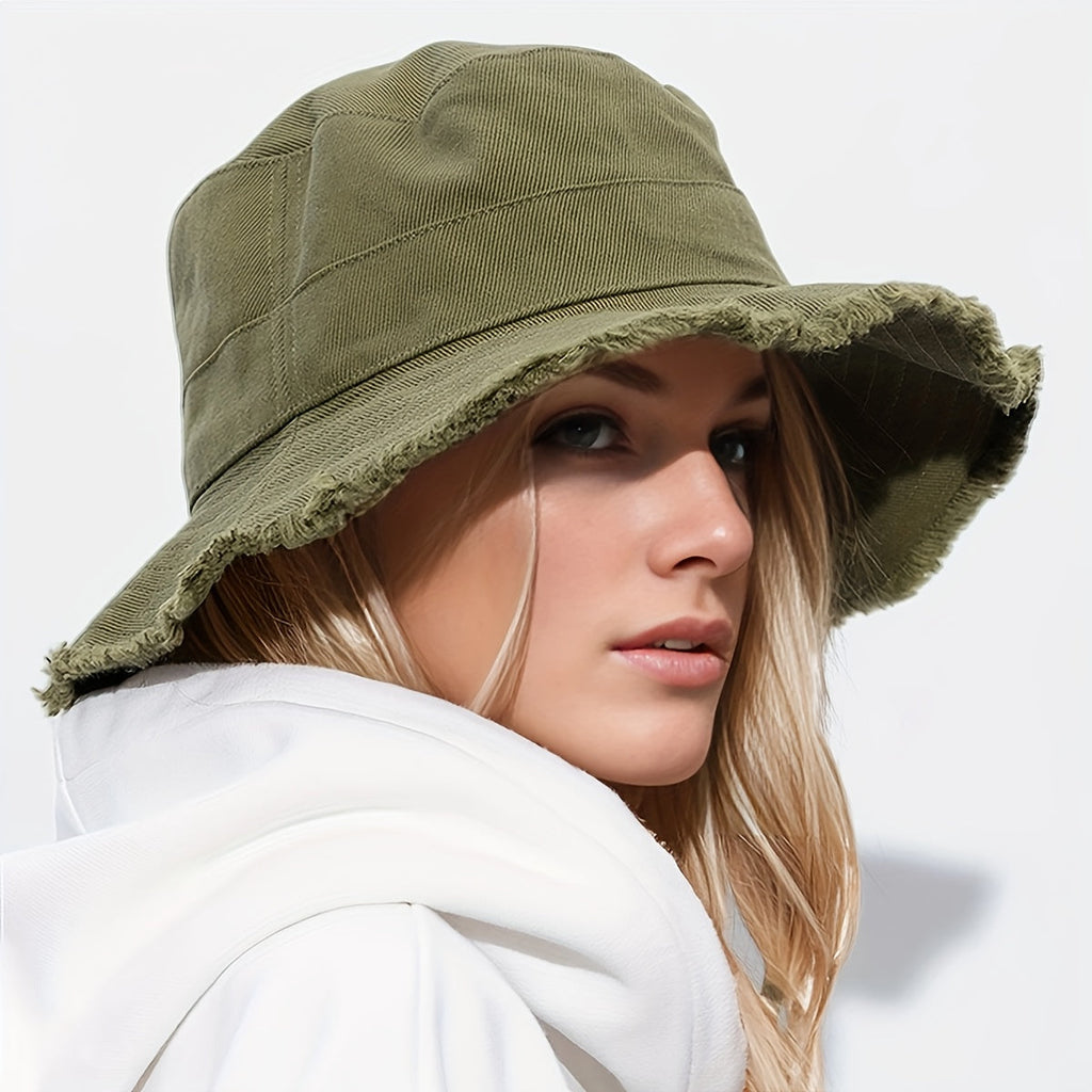 AA OUT OF STOCK Letni kapelusz bucket – Noa-Zielony-Trend Polska