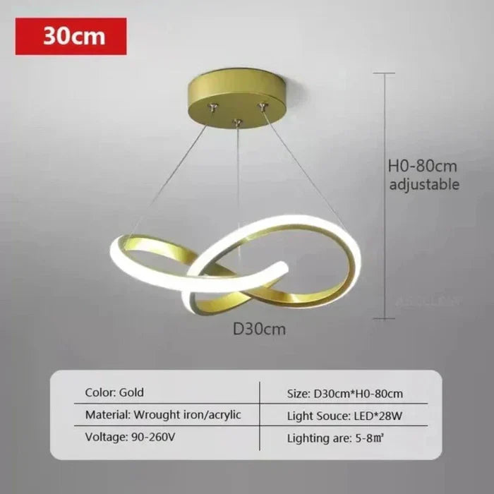 AA Out Of Stock Nowoczesna lampa sufitowa LED - WaveGlow-Biały 30 cm-Ciepły dowcip-Trend Polska