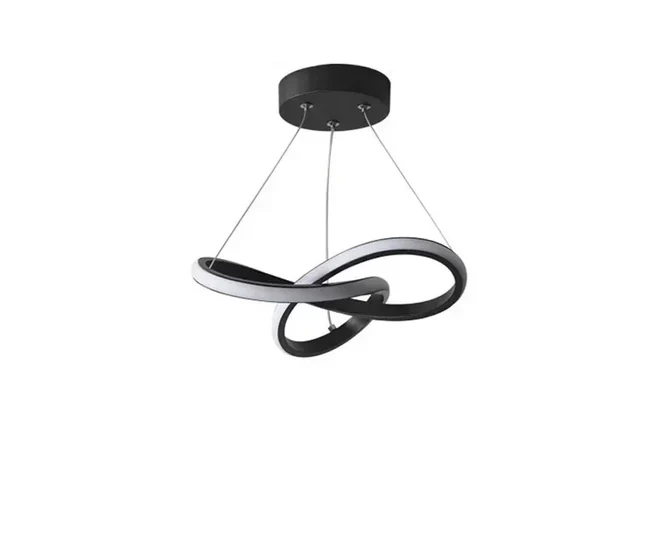 Nowoczesna lampa sufitowa LED - WaveGlow