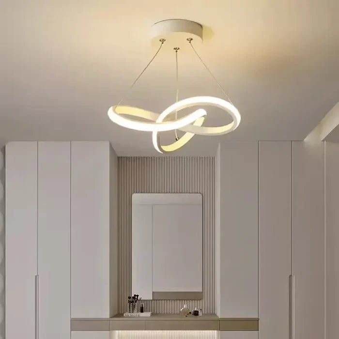 AA Out Of Stock Nowoczesna lampa sufitowa LED - WaveGlow-Czarny 24 cm-Ciepły dowcip-Trend Polska