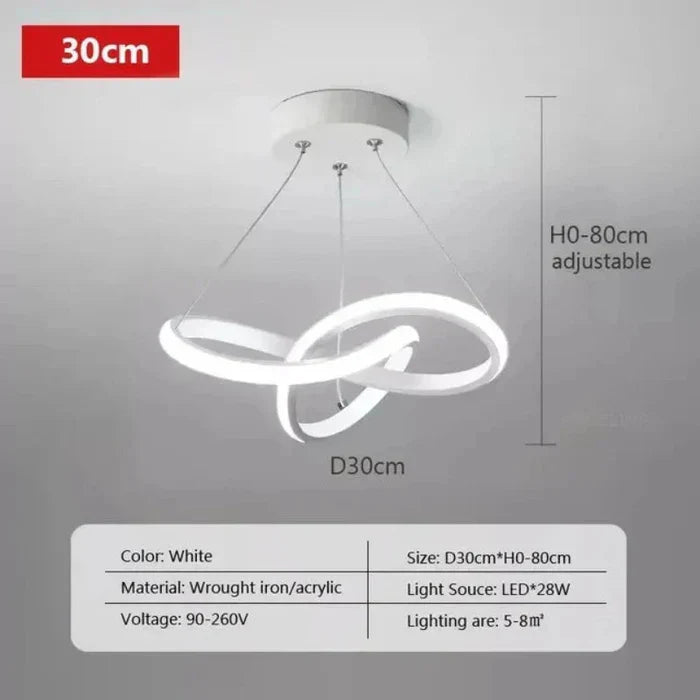 AA Out Of Stock Nowoczesna lampa sufitowa LED - WaveGlow-Czarny 24 cm-Ciepły dowcip-Trend Polska