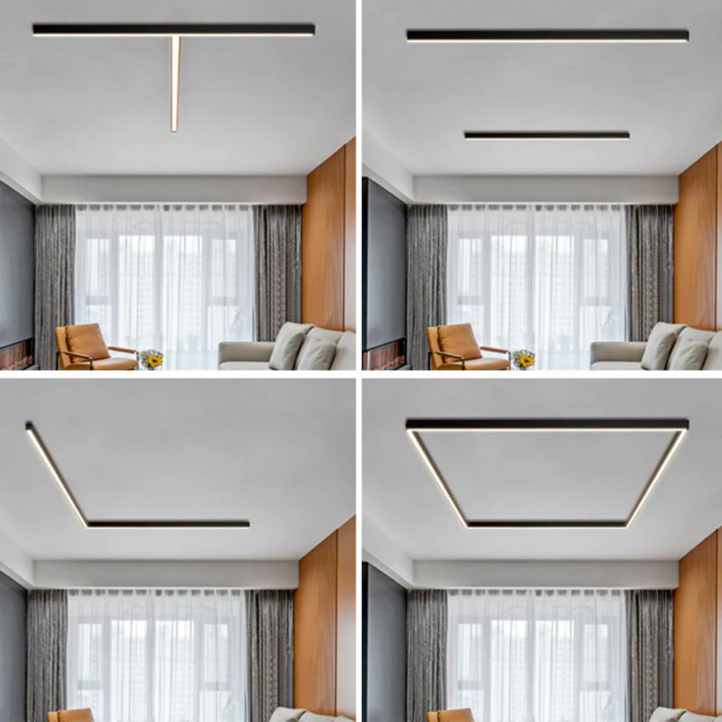 AA OUT OF STOCK Przemysłowa liniowa lampa sufitowa LED - Stratum-3 Kolor-60 cm-Trend Polska