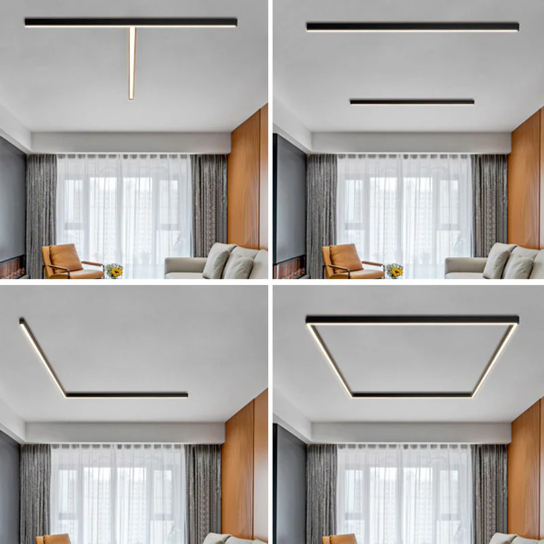 AA OUT OF STOCK Przemysłowa liniowa lampa sufitowa LED - Stratum-3 Kolor-60 cm-Trend Polska