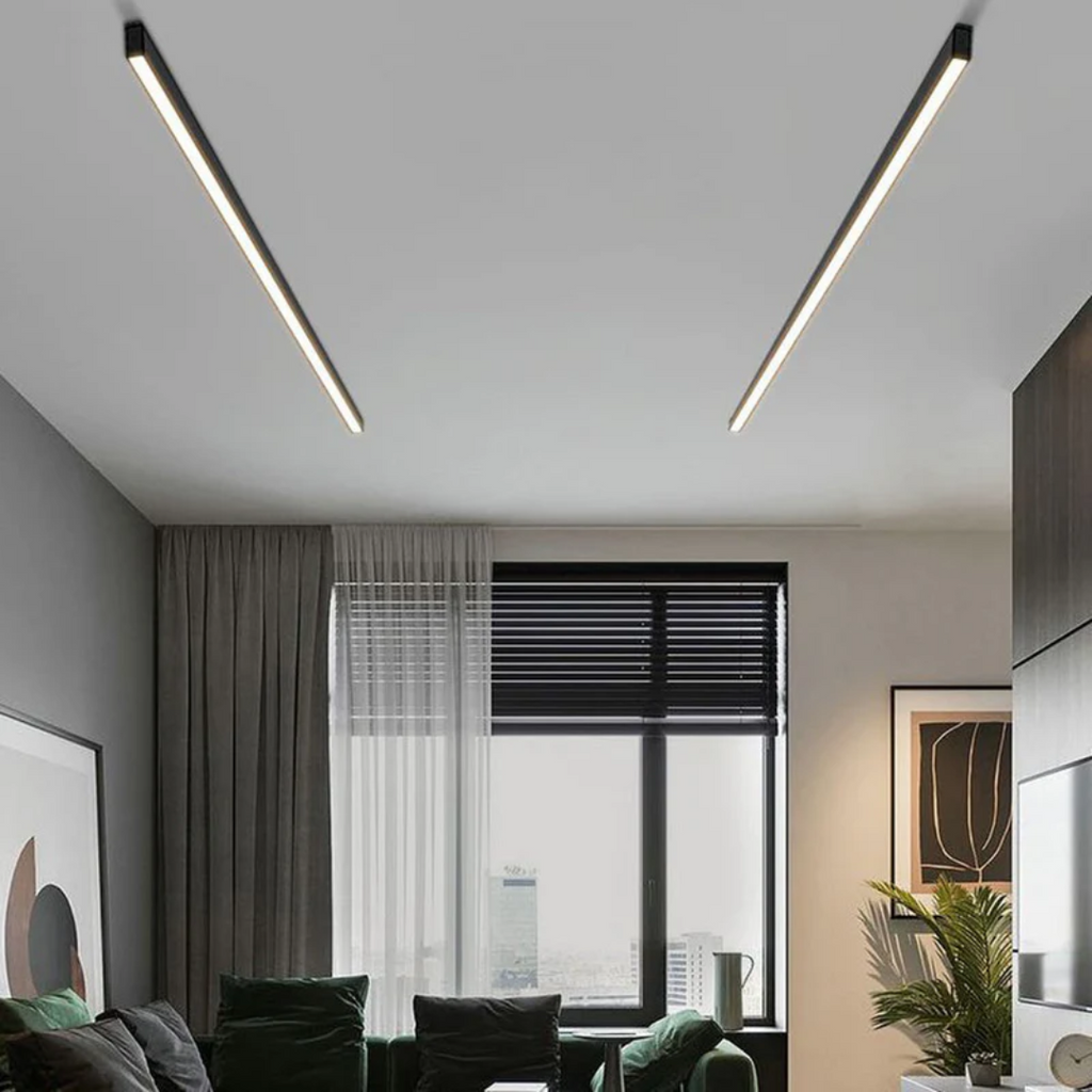 AA OUT OF STOCK Przemysłowa liniowa lampa sufitowa LED - Stratum-3 Kolor-60 cm-Trend Polska