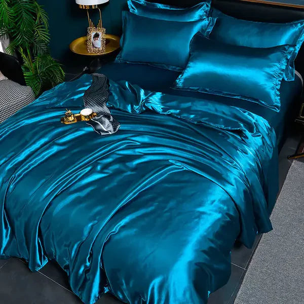 AA OUT OF STOCK Satynowa poszwa na kołdrę - Velora-200X230CM (łóżko 2.0m)-A-10-Trend Polska