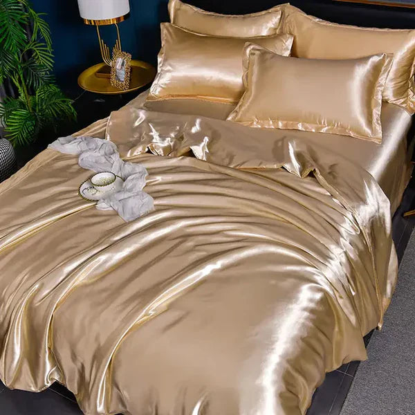 AA OUT OF STOCK Satynowa poszwa na kołdrę - Velora-200X230CM (łóżko 2.0m)-A-14-Trend Polska