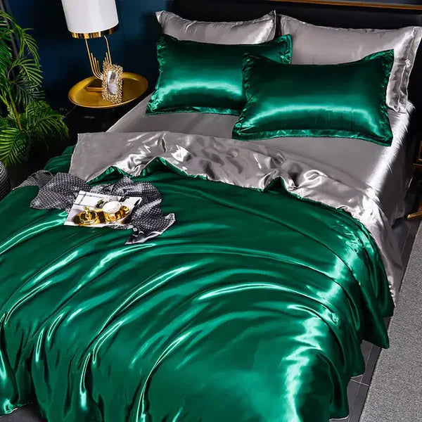 AA OUT OF STOCK Satynowa poszwa na kołdrę - Velora-200X230CM (łóżko 2.0m)-A-1-Trend Polska