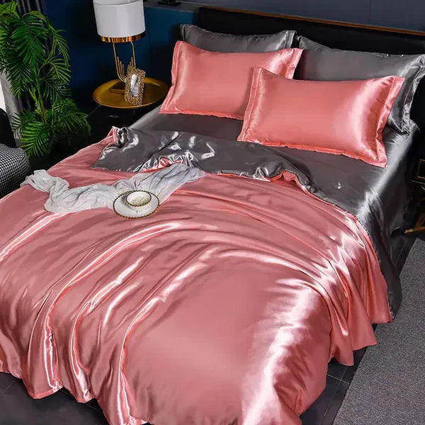 AA OUT OF STOCK Satynowa poszwa na kołdrę - Velora-200X230CM (łóżko 2.0m)-A-1-Trend Polska