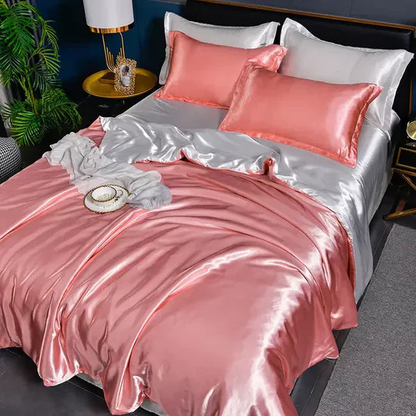 AA OUT OF STOCK Satynowa poszwa na kołdrę - Velora-200X230CM (łóżko 2.0m)-A-1-Trend Polska