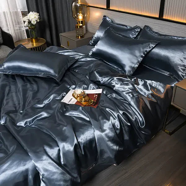 AA OUT OF STOCK Satynowa poszwa na kołdrę - Velora-200X230CM (łóżko 2.0m)-A-1-Trend Polska