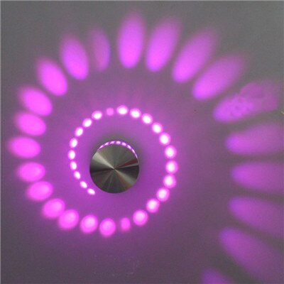 AA_Bad Conversion-Nowoczesna lampa LED spiralna - LumoSpiral-Różowy-Trend Polska