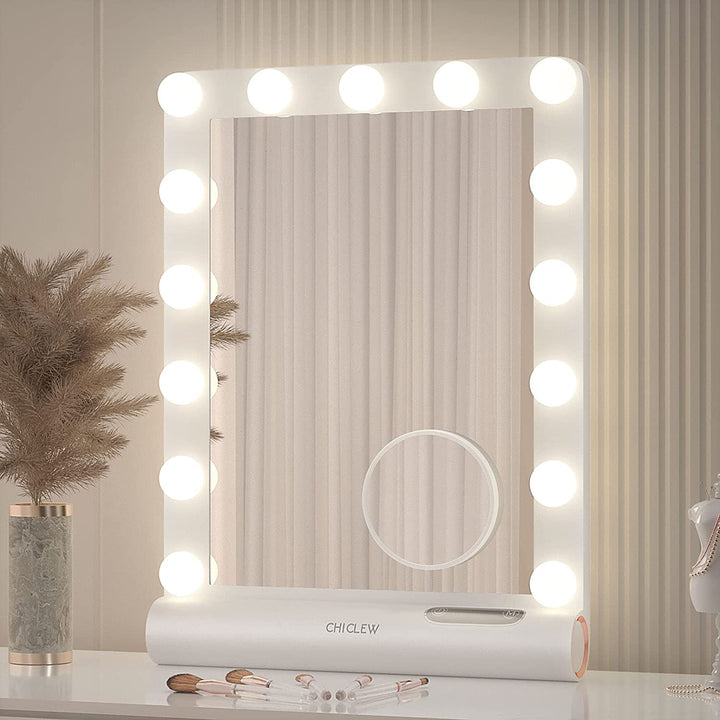[AA_Bad Conversion]-Oświetlenie lustra do makijażu - GlowLuxe-4 grusze-Trend Polska