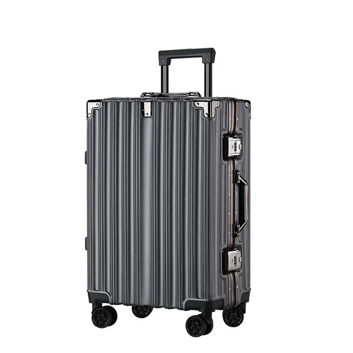 Aluminiowa torba o twardej skorupie – Genewa-Szary-S (38 L)-Trend Polska